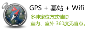 安心360支持多种定位方式